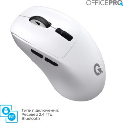Мишка OfficePro M398W Wireless/Bluetooth White (M398W)
