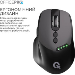Мишка OfficePro M520B Wireless/Bluetooth Black (M520B)