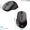 Мишка OfficePro M520B Wireless/Bluetooth Black (M520B)