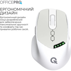 Мишка OfficePro M520W Wireless/Bluetooth White (M520W)
