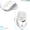 Мишка OfficePro M520W Wireless/Bluetooth White (M520W)