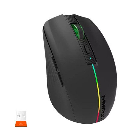 Мишка Meetion BTM002 Wireless/Bluetooth Black (MT-BTM002-A)