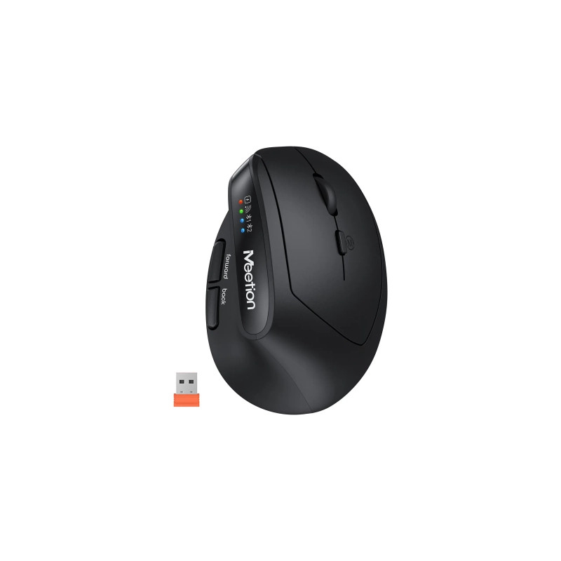 Мишка Meetion BTM008 Wireless/Bluetooth Black (MT-BTM008-A)