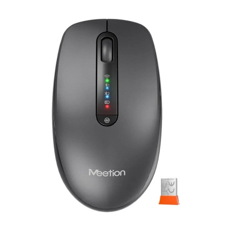 Мишка Meetion BTM100R Wireless/Bluetooth Black (MT-BTM100R-A)