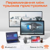 Мишка Meetion BTM100R Wireless/Bluetooth Black (MT-BTM100R-A)