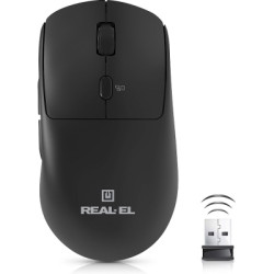 Мишка REAL-EL RM-355W Wireless Black (EL123200054)