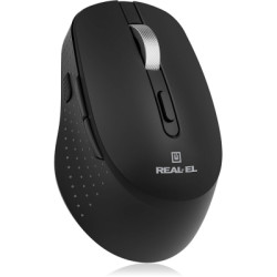 Мишка REAL-EL RM-380W Wireless Black (EL123200057)