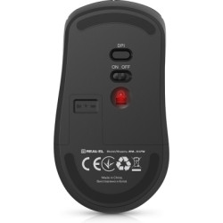 Мишка REAL-EL RM-317W Wireless Black (EL123200052)