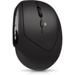 Мишка REAL-EL RM-490W Wireless/Bluetooth Black (EL123200058)