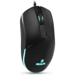 Мишка REAL-EL RM-515 USB Black (EL123200059)