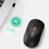Мишка Xiaomi MiiiW Lite Wireless/Bluetooth Black (MW23M21 Black)