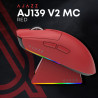 Мишка Ajazz AJ139 V2 MC Wireless/Bluetooth/USB Red (AJ139-V2-MC-R)