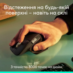 Мишка Logitech MX Master 3S Performance Bluetooth Graphite (910-007501)
