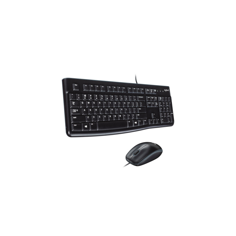 Комплект Logitech MK120 USB UA Black (920-002563)