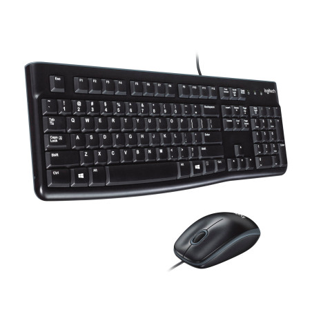 Комплект Logitech MK120 USB UA Black (920-002563)