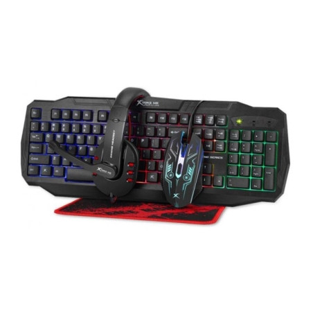 Комплект Xtrike ME CM-406 USB Black (CM-406)