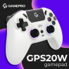 Геймпад GamePro GPS20W 2.4G/BT 5.1/USB (Switch/PC/PS/iOS/Android) RGB White (GPS20W)