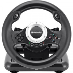 Кермо Defender Turbo Pro for PC/PS3/PS4/Xbox USB (64291)