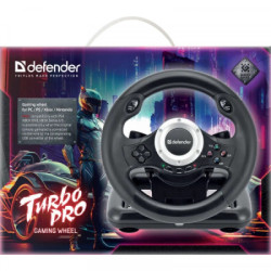 Кермо Defender Turbo Pro for PC/PS3/PS4/Xbox USB (64291)