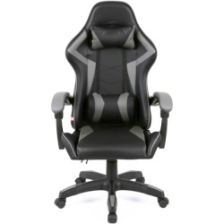 Крісло ігрове Аклас Бешкет ANF підліткове Чорний (PU-чорний/сірий) (00160338)