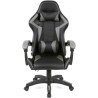 Крісло ігрове Аклас Бешкет ANF підліткове Чорний (PU-чорний/сірий) (00160338)