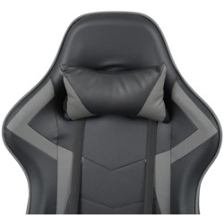 Крісло ігрове Аклас Бешкет ANF підліткове Чорний (PU-чорний/сірий) (00160338)