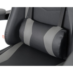 Крісло ігрове Аклас Бешкет ANF підліткове Чорний (PU-чорний/сірий) (00160338)