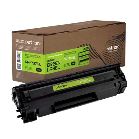Картридж Patron CANON 737 GREEN Label (PN-737GL)