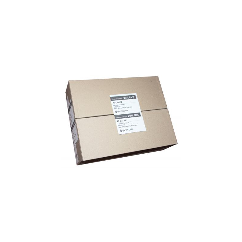 Картридж PrintPro CANON 737 MF211/MF212w/MF216n DUAL PACK (PP-C737DP)