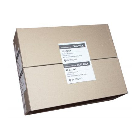 Картридж PrintPro CANON 737 MF211/MF212w/MF216n DUAL PACK (PP-C737DP)