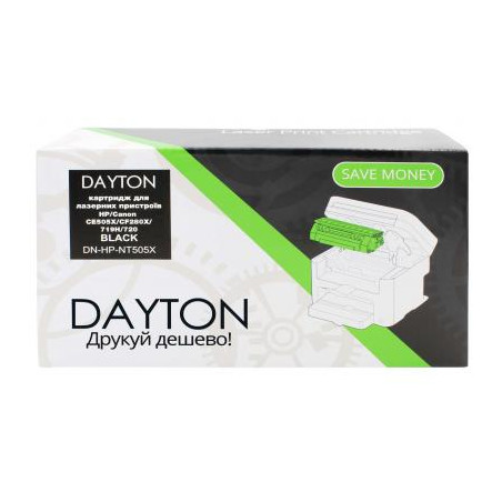 Картридж Dayton HP LJ CE505X/Canon 719H 6.9k (DN-HP-NT505X)
