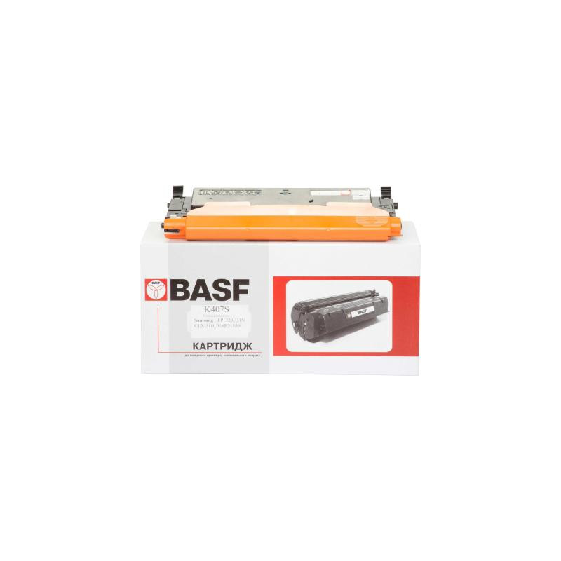 Картридж BASF для Samsung CLP-320/320N/325/CLX-3185 Black (KT-CLTK407S)
