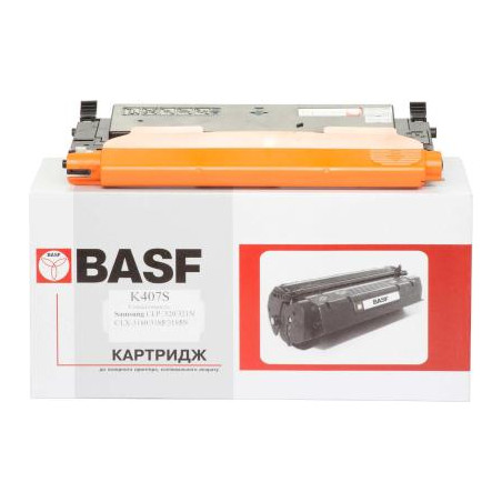 Картридж BASF для Samsung CLP-320/320N/325/CLX-3185 Black (KT-CLTK407S)