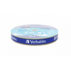 Диск CD Verbatim CD-R 700Mb 52x Spindle Wrap box Extra (43725)