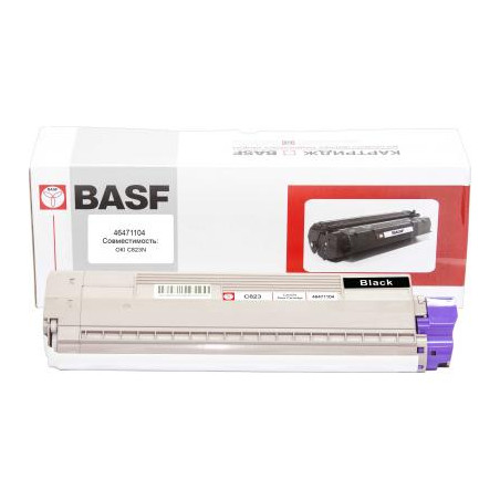Тонер-картридж BASF OKI C822/823/833dn Black 46471104 (KT-46471104)