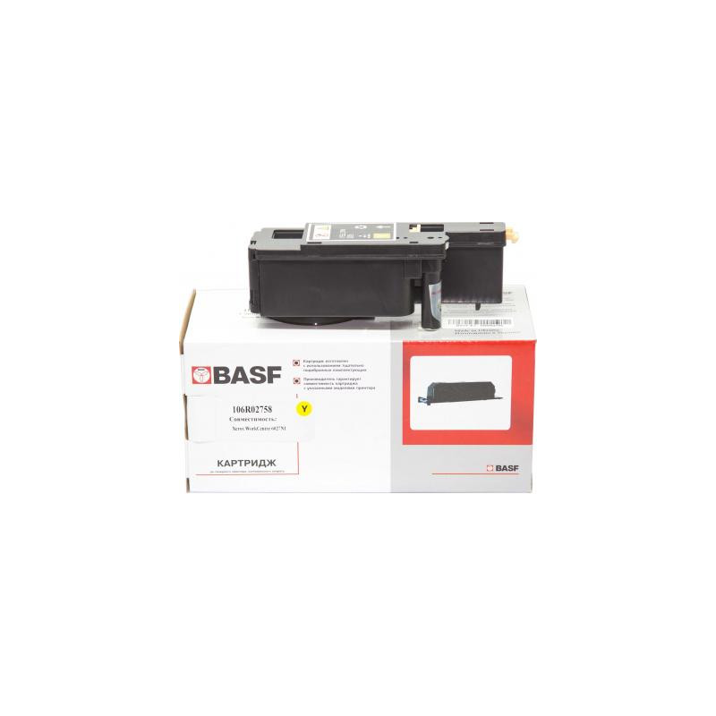 Тонер-картридж BASF Xerox Ph аналог 106R02758 Yellow (KT-106R02758)