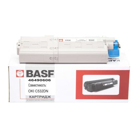 Тонер-картридж BASF OKI C532/542, MC563/573 Magenta 46490606 (KT-46490606)