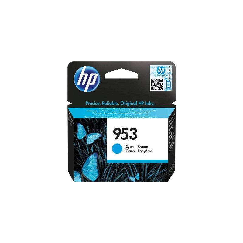 Картридж HP DJ No.953 Officejet Pro 8210/8710/8720/8725/8730 Cyan, 700с (F6U12AE)