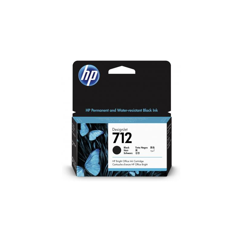 Картридж HP DJ No.712 DesignJet Т230/Т630 Black 38ml (3ED70A)