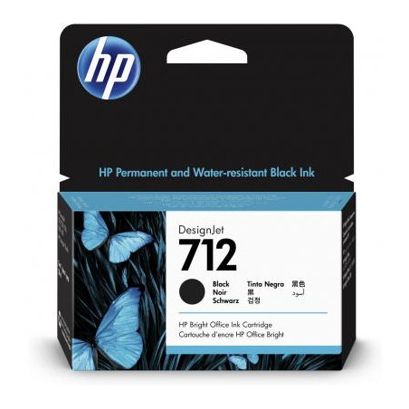 Картридж HP DJ No.712 DesignJet Т230/Т630 Black 38ml (3ED70A)