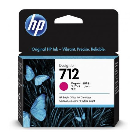Картридж HP DJ No.712 DesignJet Т230/Т630 Magenta 29ml (3ED68A)