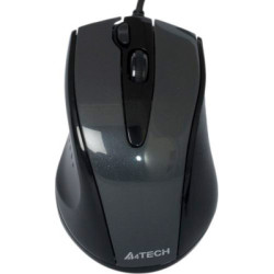 Мишка A4Tech N-500F-1 USB Glossy Grey (4711421859370)