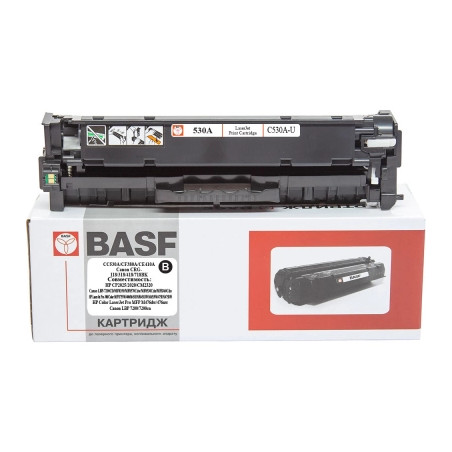 Картридж BASF HP CC530A/CF380A/CE410A, Canon 118/318/418/718 Black (BASF-KT-CC530A-U)