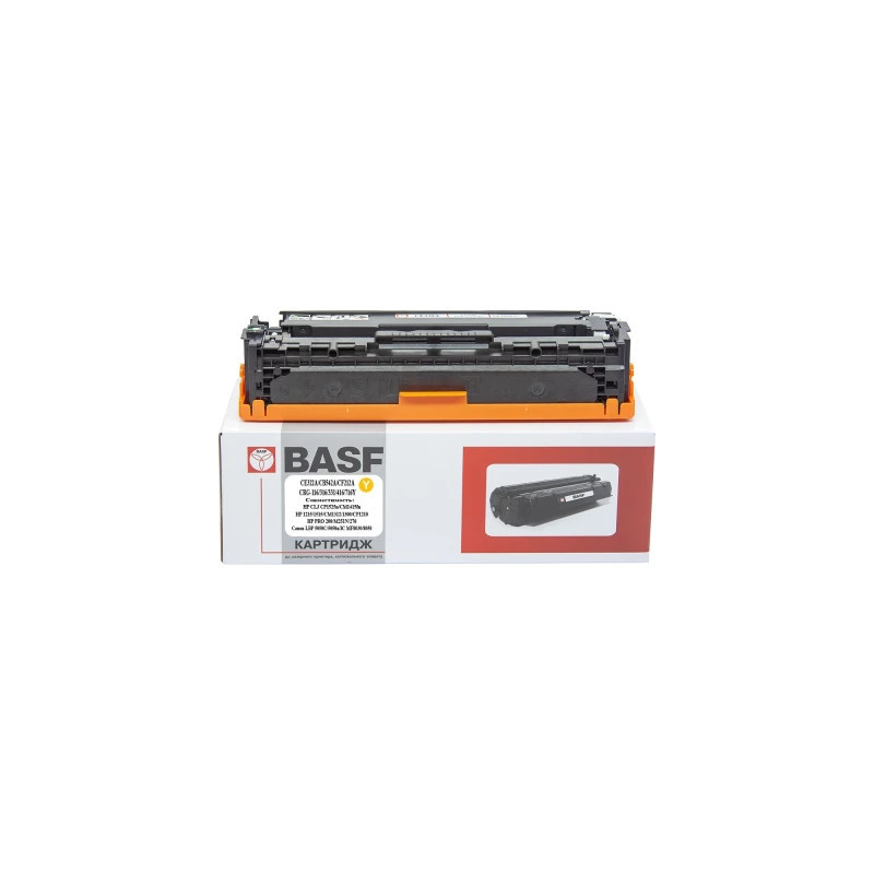 Картридж BASF HP CLJ CP1525n/CE322A/CB542A/CF212A Yellow (BASF-KT-CE322A-U)