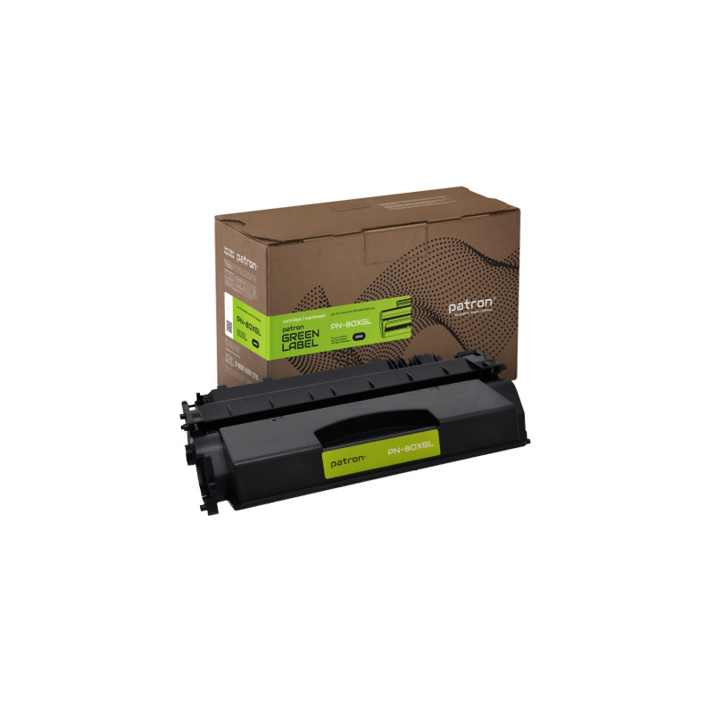 Картридж Patron HP 80X (CF280X) Green Label (PN-80XGL)