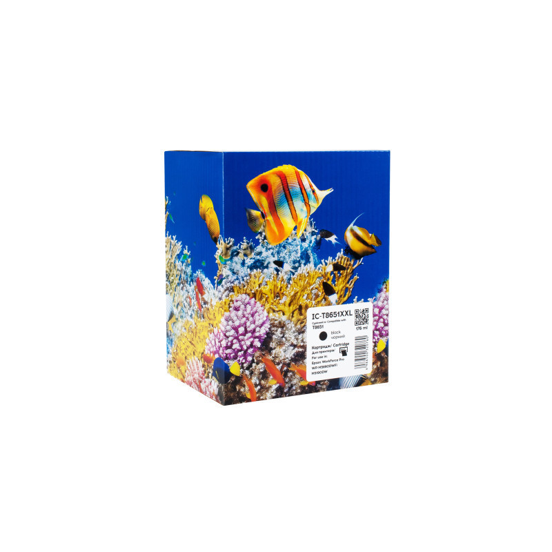 Картридж Barva Epson T8651 (C13T865140) 10K арк Black (IC-T8651XXL)