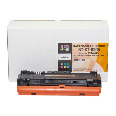 Картридж NewTone Xerox B205/210/215, 106R04348 Black 3K (NT-KT-B205)