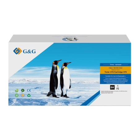 Картридж G&G Canon 070 MF461w/463dw/465dw/LBP243dw/246dw Black 3K (G&G-5639C002)