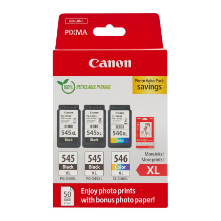 Картридж Canon PG-545/CL-546 MultipackXXL 2xBK+Color (8286B015)