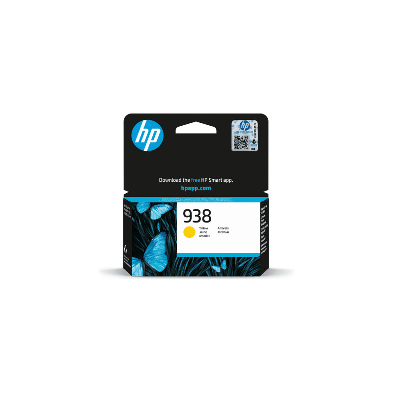 Картридж HP 938 Yellow 800ст (4S6X7PE)